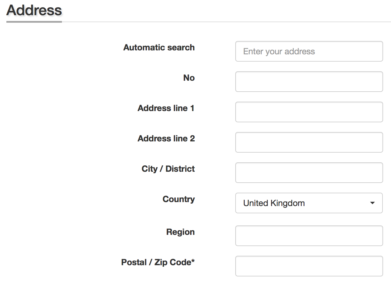 x-cart register page to save address customization